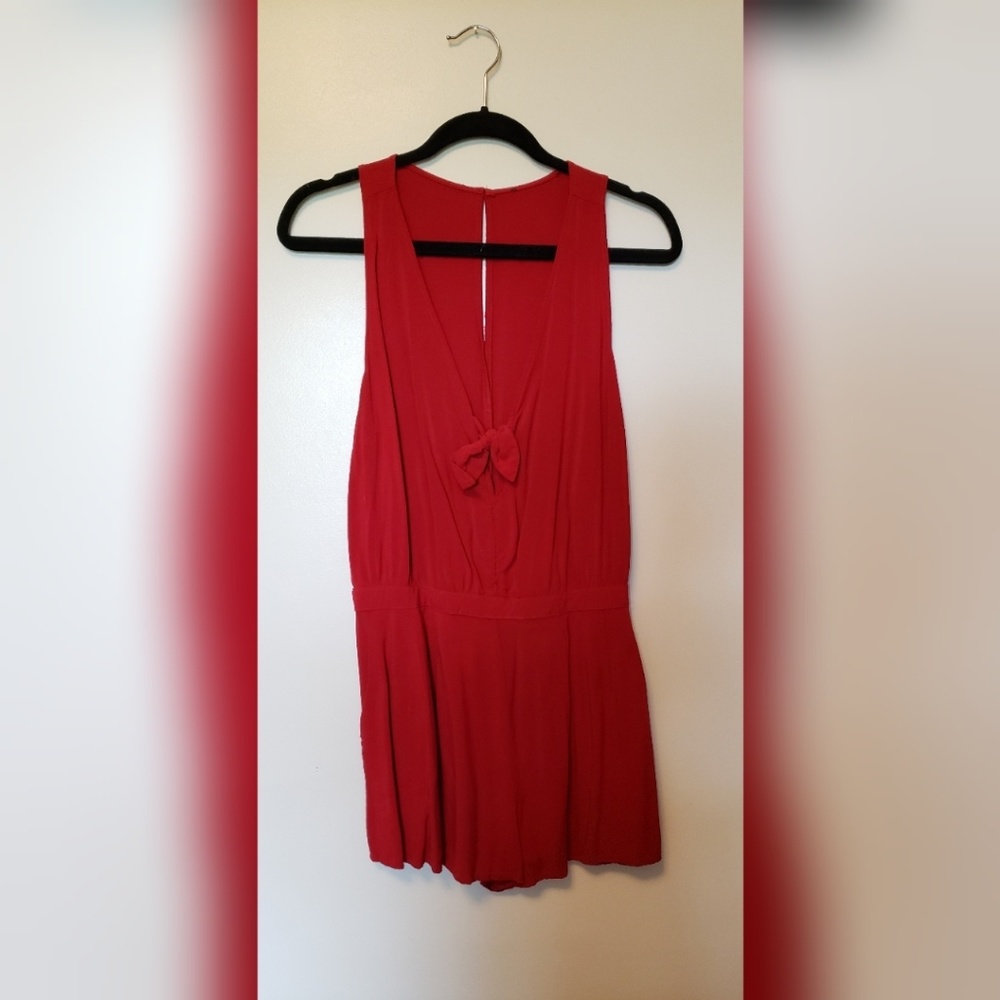 Forever 21 Tie-Front Romper